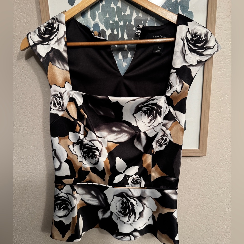 White House Black Market fitted top